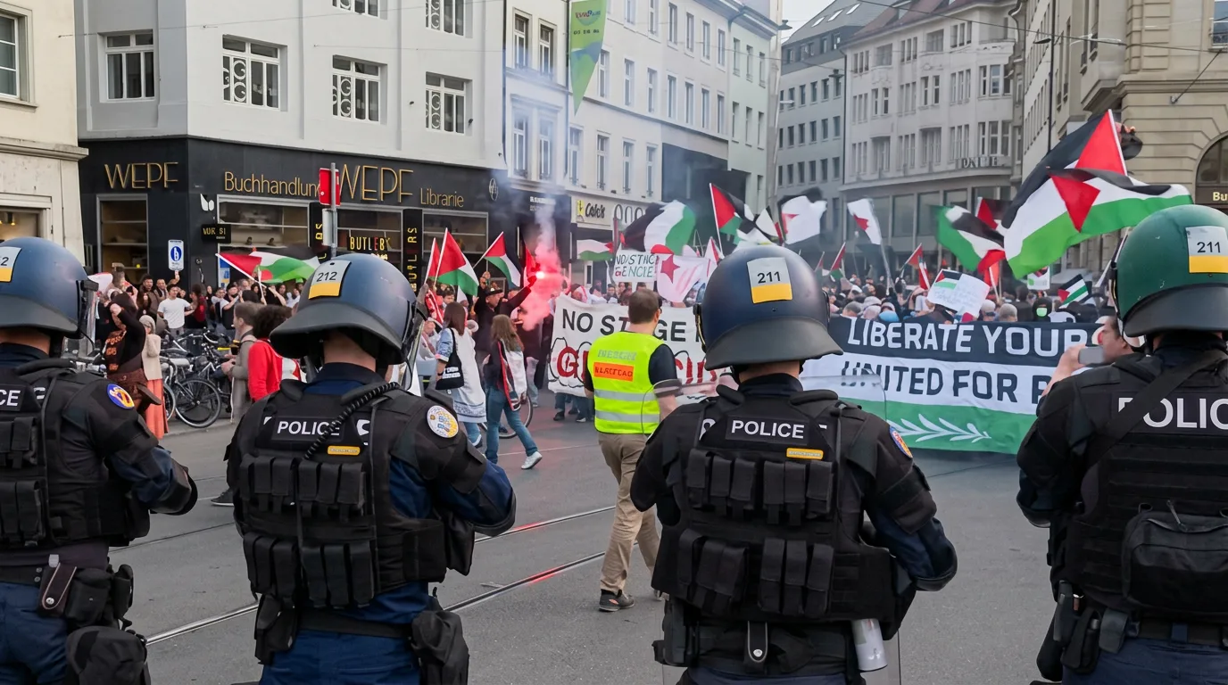 ESC Wien 2026: Pro-Palästina Demonstrationen, Polizeieinsatz und importierter Antisemitismus – Wenn Großveranstaltungen zum Sicherheitsproblem werden