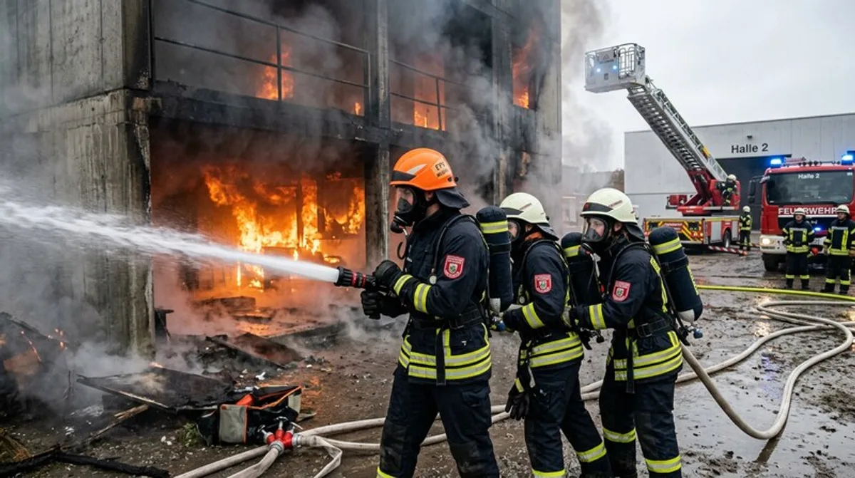 Dramatische Rettung: Feuerwehrmann springt in Fluss und rettet