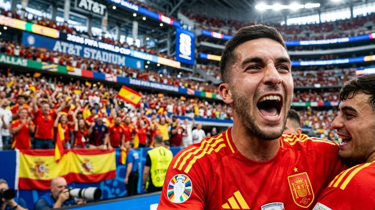 WM 2026: Uruguay 0:1 Spanien — Spielbericht 27.06.2026