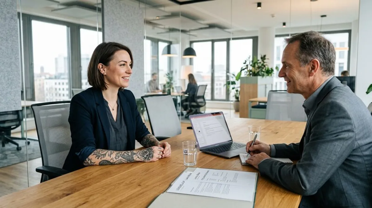 Tattoos Arbeitswelt Diskriminierung