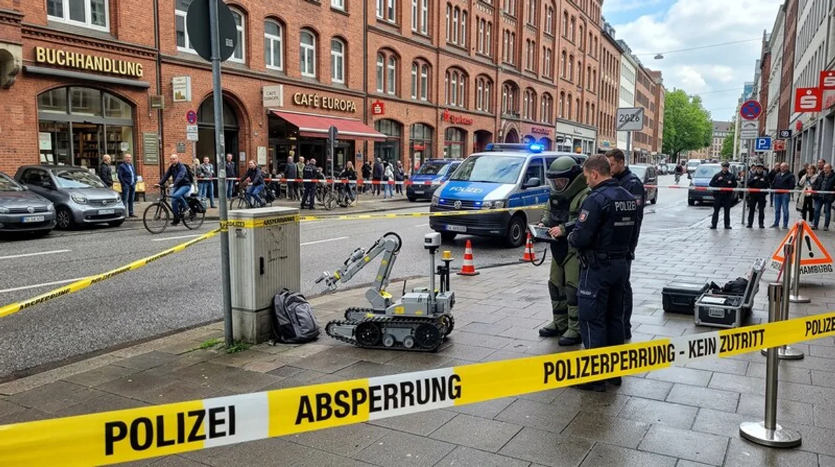 Hamburg: 17-Jähriger wegen Vorbereitung von Sprengstoffanschlag festgenommen