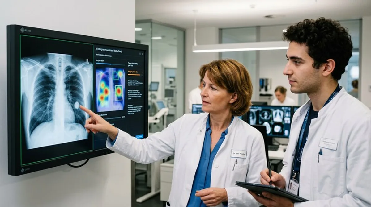 KI-Diagnose in deutschen Kliniken: Zwischen Zulassung und Alltag