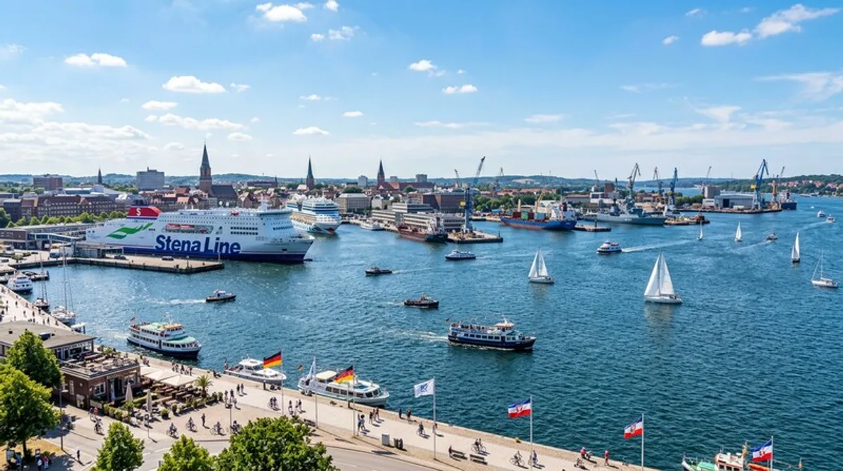 Kieler Woche: Rund 185.000 Menschen beobachten Windjammerparade