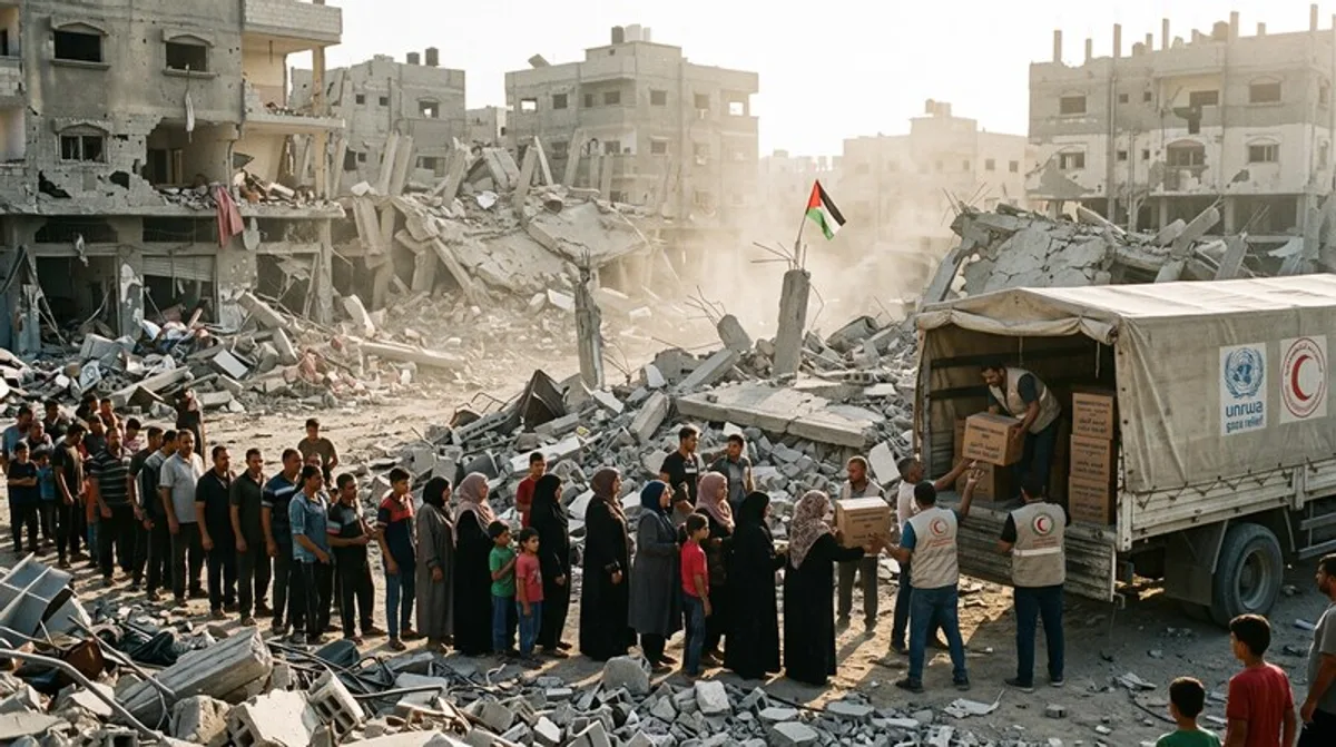 Nahost: Humanitäre Lage im Gazastreifen