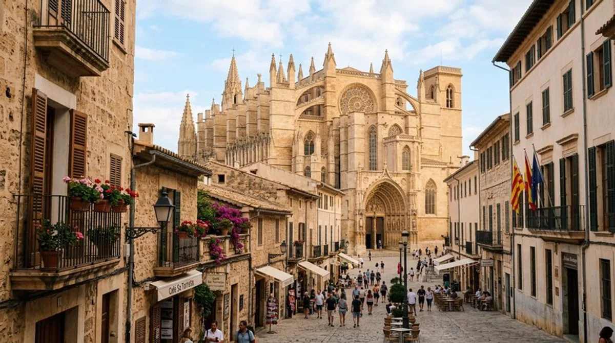Mallorca Palma Altstadt Kathedrale