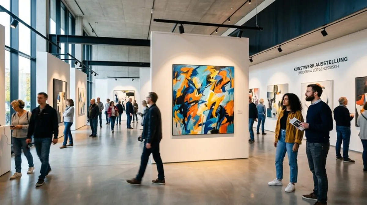 Kunstausstellung im Museum