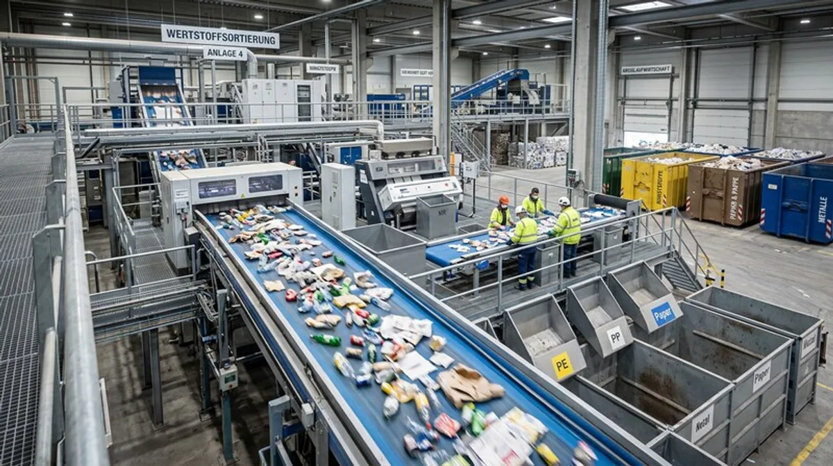 Recycling Sortieranlage Deutschland