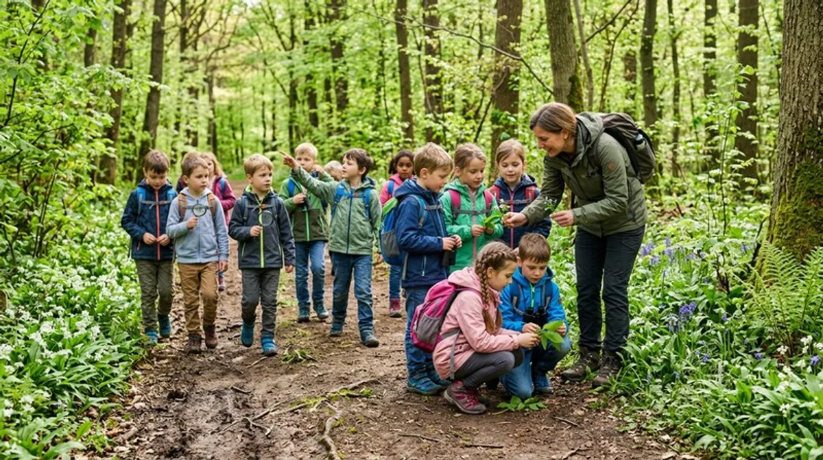 Kinder brauchen Natur: Was die Forschung über Bildschirmzeit sagt