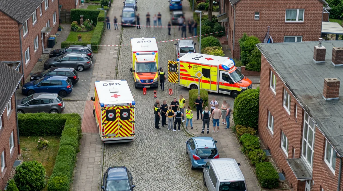 Bluttat in Stade: Sechs Tote nach Schüssen in Mutter-Kind-Einrichtung
