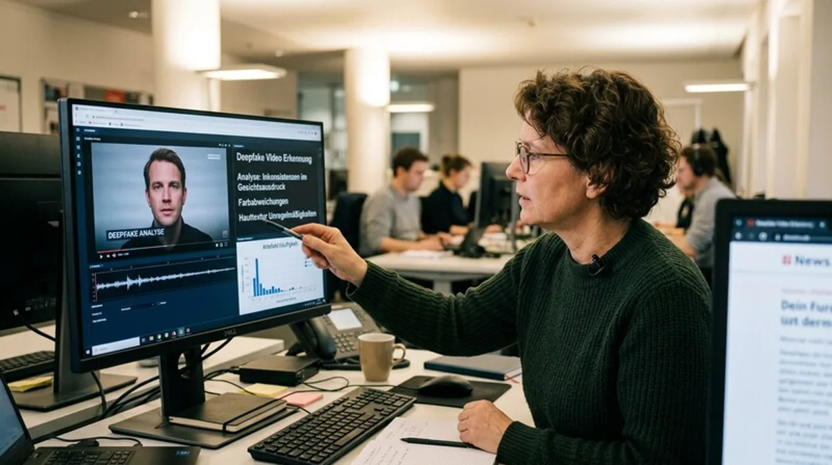 Videobearbeitung Bildschirm Monitor Workplace Buero Editing Softwareentwicklung
