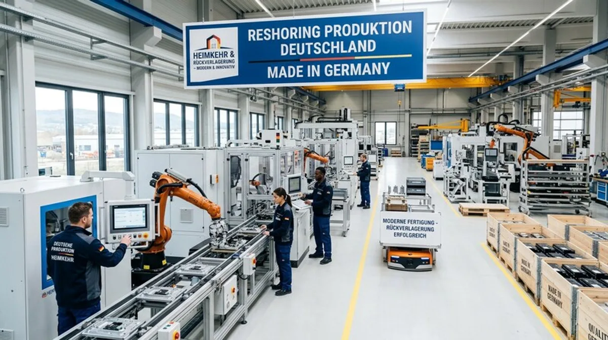 Reshoring: Warum Unternehmen die Produktion zurück nach