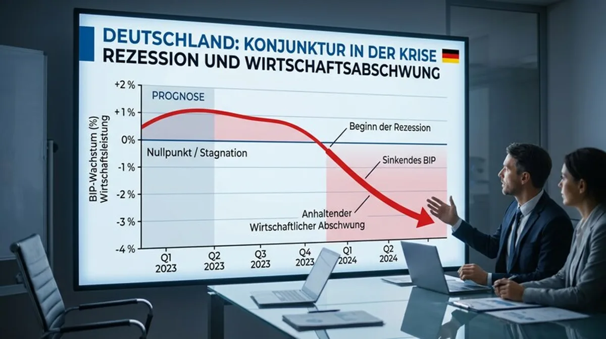 Deutschland in der Rezession 2023 Ursachen und Wege heraus