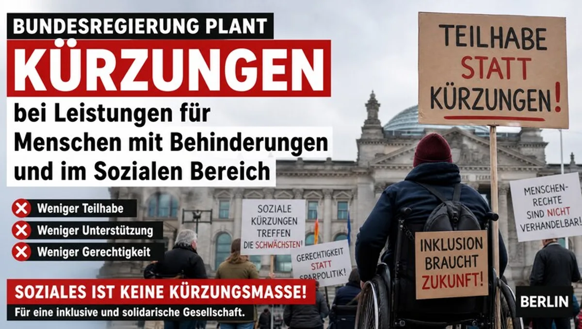 Bundesregierung plant Kürzungen bei Behindertenleistungen