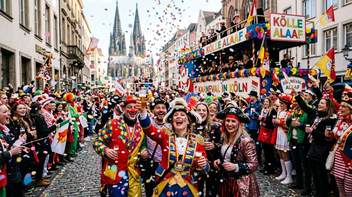 Düsseldorfs Karneval 2024: Millionen Besucher feiern Rheinische