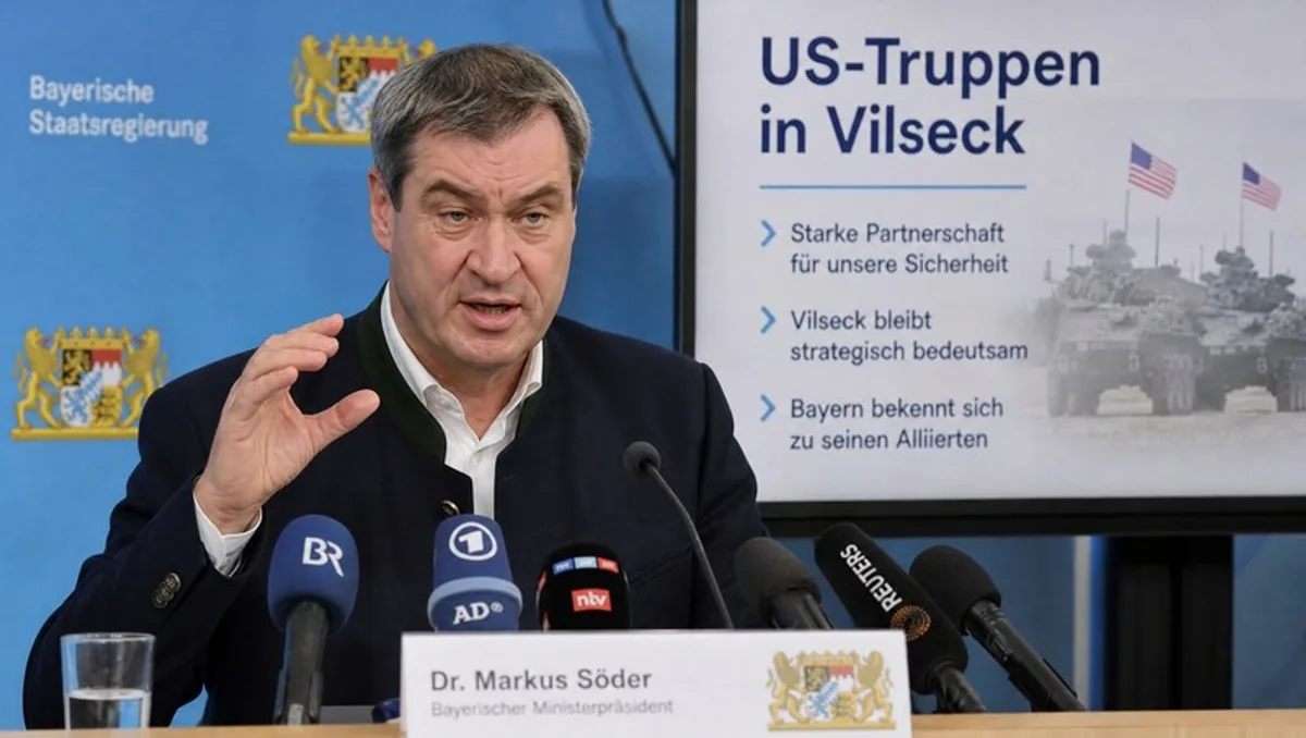 Söder fordert Kompensation für US-Truppenabzug aus Vilseck